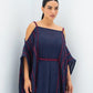 Off Shoulder Patch Wrinkle