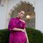 Fuchsia Art Kaftan