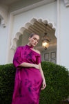 Fuchsia Art Kaftan