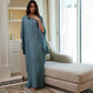 Seafoam Embroidery Kaftan