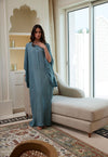 Seafoam Embroidery Kaftan