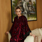 Velvet Stripe Red