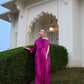 Fuchsia Art Kaftan