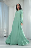 Harmony Green Embroidery