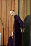 2 Piece Purple Vest Set