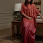 Orange Ombre Kaftan